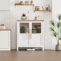Buffet de rangement gris clair