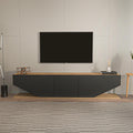 Console TV marron 180 cm, de rangement compact