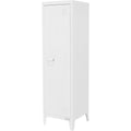 Gris clair armoire style industriel avec 2 etageres