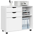 Caisson mobile gris clair, 39, 5 x 80 x 69, 5 cm 3 tiroirs