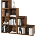 Bibliotheque marron structure metallique