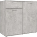 Vaisselier gris 36 x 80 x 75 cm, structure metallique