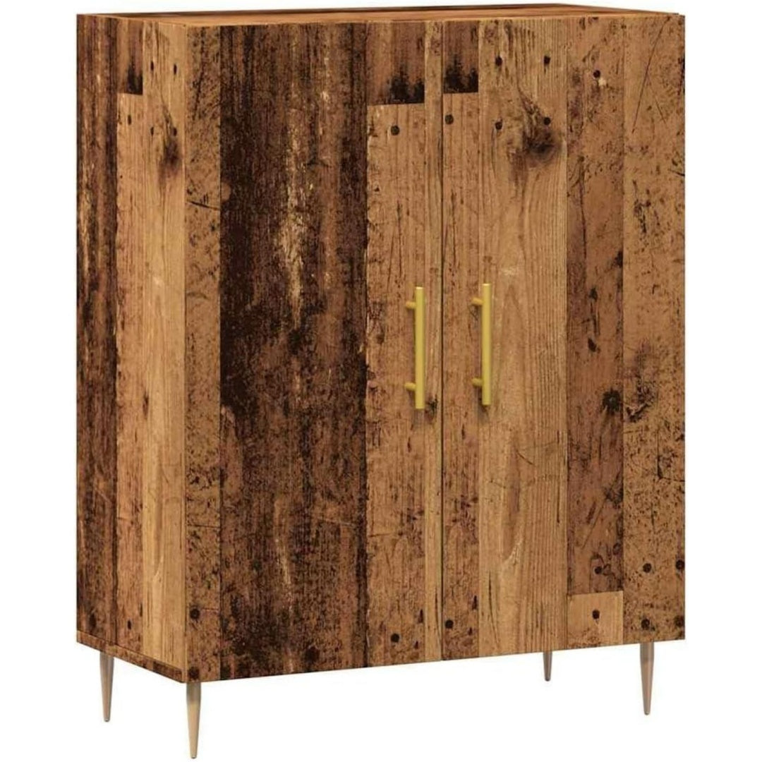 Buffet piece maitresse traditionnel marron