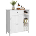 Meuble sur pied gris clair, 75 x 30 x 80 cm