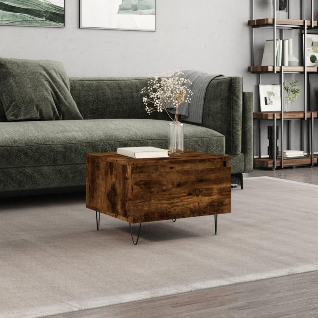 Table basse gris 50 x 46 x 35 cm pour interieur