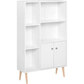Meuble decoratif gris clair, 2 portes