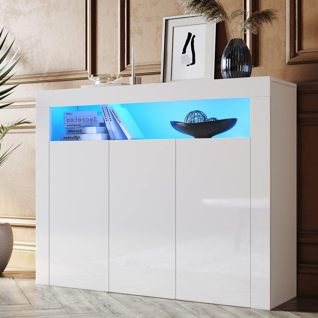Buffet moderne ideal pour un espace bien pense